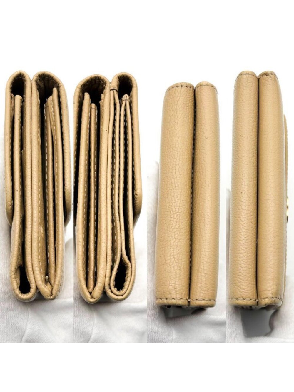 Chanel Wallet CC Logo Hook Trifold BE - Picture 9 of 12